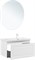 AQUANET Тумба с раковиной Агата 90 R 1 ящ. цв. белый сатин AQUANET-365936