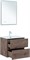 AQUANET Тумба с раковиной Алвита new 60 2 ящ. цв.дуб веллингтон табак AQUANET-335685