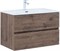 AQUANET Тумба с раковиной Алвита new 80 2 ящ. цв.дуб веллингтон табак AQUANET-335687