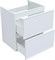 AQUANET Тумба с раковиной Арт 60 цв.белый матовый AQUANET-323567