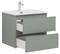 AQUANET Тумба с раковиной Вега 2.0 60 2 ящ. цв.мисти грин (раковина Flat) AQUANET-344771