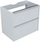 AQUANET Тумба с раковиной Вита 70 цв. белый матовый AQUANET-339161