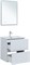 AQUANET Тумба с раковиной Джейн 60 цв.белый матовый (раковина Фортуна) AQUANET-332531