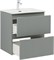 AQUANET Тумба с раковиной Джейн 60 цв.мисти грин (раковина Flat) AQUANET-332536