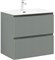 AQUANET Тумба с раковиной Джейн 70 цв.мисти грин (раковина Flat) AQUANET-332535