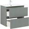 AQUANET Тумба с раковиной Джейн 70 цв.мисти грин (раковина Flat) AQUANET-332535