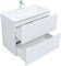 AQUANET Тумба с раковиной Джейн 80 цв.белый матовый (раковина Фортуна) AQUANET-332529