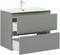 AQUANET Тумба с раковиной Джейн 80 цв.мисти грин (раковина Flat) AQUANET-332534