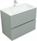 AQUANET Тумба с раковиной Джейн 80 цв.мисти грин (раковина Фортуна) AQUANET-332519