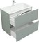 AQUANET Тумба с раковиной Джейн 80 цв.мисти грин (раковина Фортуна) AQUANET-332519