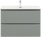 AQUANET Тумба с раковиной Джейн 90 цв.мисти грин (раковина Flat) AQUANET-332533