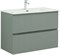 AQUANET Тумба с раковиной Джейн 90 цв.мисти грин (раковина Фортуна) AQUANET-332518