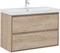 AQUANET Тумба с раковиной Милан 100 цв. дуб светлый AQUANET-340170