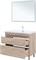 AQUANET Тумба с раковиной Нота New 100 дуб светлый AQUANET-345807
