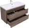 AQUANET Тумба с раковиной Нота new 100 цв.дуб веллингтон табак AQUANET-335878