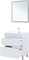 AQUANET Тумба с раковиной Нота New 75 белый глянец AQUANET-345799
