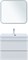 AQUANET Тумба с раковиной Нота new 75 цв.белый глянец AQUANET-335871