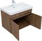AQUANET Тумба с раковиной Оптима 70 цв. дуб рустикальный AQUANET-345355