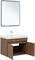AQUANET Тумба с раковиной Оптима 70 цв. дуб рустикальный AQUANET-345355
