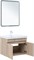 AQUANET Тумба с раковиной Оптима 70 цв. дуб светлый AQUANET-345357