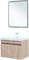 AQUANET Тумба с раковиной Оптима 70 цв. дуб светлый AQUANET-345357
