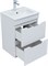 AQUANET Тумба с раковиной Практика 50 2 ящ. цв.белый матовый AQUANET-332512