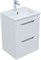 AQUANET Тумба с раковиной Практика 50 2 ящ. цв.белый матовый AQUANET-332512