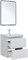 AQUANET Тумба с раковиной Эмбер 60 2 ящ. цв.белый матовый (раковина Luxury) AQUANET-332494
