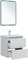 AQUANET Тумба с раковиной Эмбер 60 2 ящ. цв.белый матовый (раковина Urban) AQUANET-332503