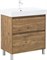 AQUANET Тумба под раковину Nova Lite 2.0 75 напольная, дуб рустикальный AQUANET-346344