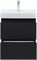 AQUANET Тумба под раковину Вега 2.0 50 черный AQUANET-362542