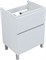 AQUANET Тумба под раковину Вега 60 напольная белый глянец AQUANET-362551