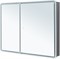 AQUANET Зеркальный шкаф Оптима 100 с LED подсветкой AQUANET-341427