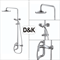 DK Душевая система Rhein.Marx DA1393701B07 DA1393701B07