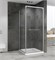 ABBER Schwarzer Diamant Душевой уголок квадратный двери раздвижные размер 90x90 см, профиль - хром / стекло - прозрачное AG0A090