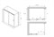 ABBER Komfort Душевой уголок прямоугольный двери раздвижные размер 120x90 см, профиль - хром / стекло - прозрачное AG93120-S92