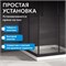 ABBER Schwarzer Diamant Душевой уголок квадратный двери раздвижные размер 100x100 см, профиль - черный / стекло - тонированное AG02100BDTH