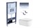 AQUATEK SET ЕВРОПА New-016/023 (рама INS-0000023 +крепление KKI-0000002 +кнопка KDI-0000016 +унитаз AQ1106L-00 с тонким сиденьем sc) SET AQUATEK ЕВРОПА New-016/023