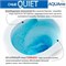 AQUAme Унитаз подвесной с сиденьем SoftClose, смыв QUIET, скрытый крепеж. 520x365x360 AQM2002LPRO