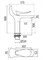 Cмеситель для раковины FOGLIA FG1501