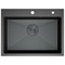 DK Кухонная мойка нержавеющая сталь графит (S605006) DKS605006