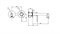 DK Смеситель для раковины Stuttgart встраиваемый настенный хром (DA1774401) DA1774401