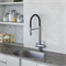DK Смеситель для кухонной мойки с фильтром графит (DA1462506Grey) DA1462506Grey