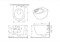 DK Комплект унитаз DT1476516, инсталляция с клавишей DI8640116 (DS1471603) DS1471603