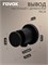 RAVAK Комплект со смесителем скрытого монтажа 10° Free TD F 065.20 с переключателем ванна/душ, черный матовый 70508083