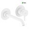 RAVAK Смеситель для умывальника скрытого монтажа Espirit ES 019.10WV.O1.RB07B, для R-Box, белый вельвет X070241