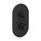 RAVAK Смеситель скрытого монтажа CR II 063.20BL.O2 ЧЕРНЫЙ (2 вывода) + нужен RB 071.50 (X070074) X070467