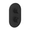 RAVAK Смеситель скрытого монтажа CR II 067.20BL.O3 ЧЕРНЫЙ (3 вывода) + нужен RB 071.50 (X070074) X070469