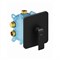 RAVAK Смеситель настенный без переключателя FL 066.20 для R-box черный X070180