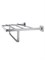 WONZON & WOGHAND Полотенцедержатель с полкой FLAT, Хром (WW-9781) WW-9781